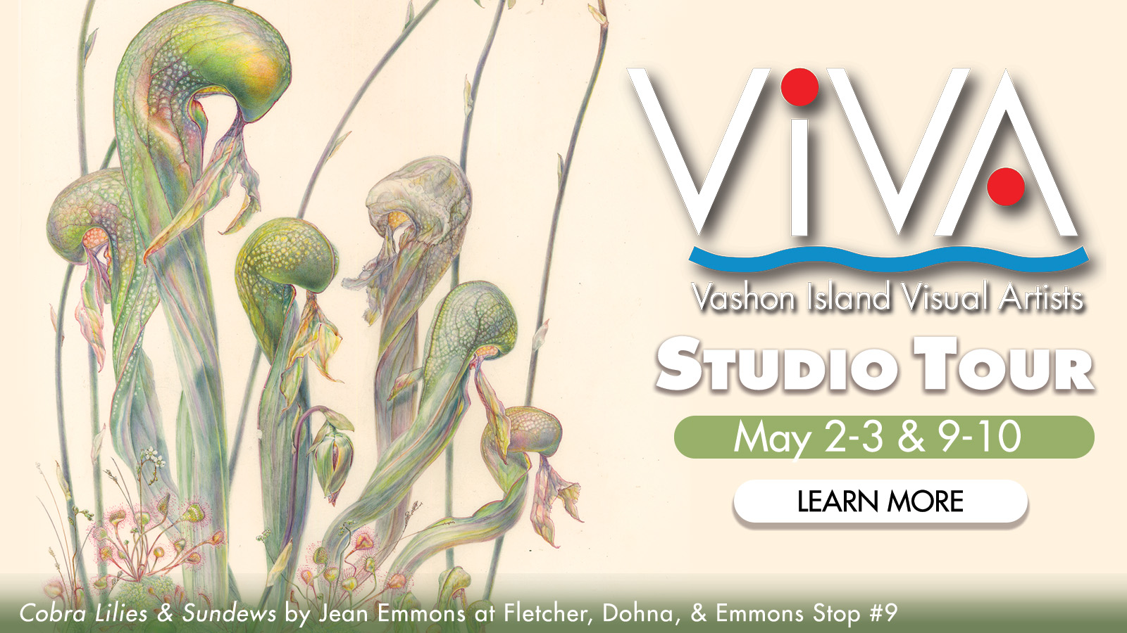 Vashon Island Spring Art Studio Tour 2026 - Artist Reception