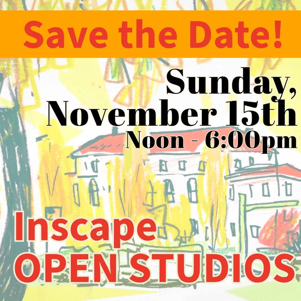INSCAPE Arts Open Studio Event and Holiday Market