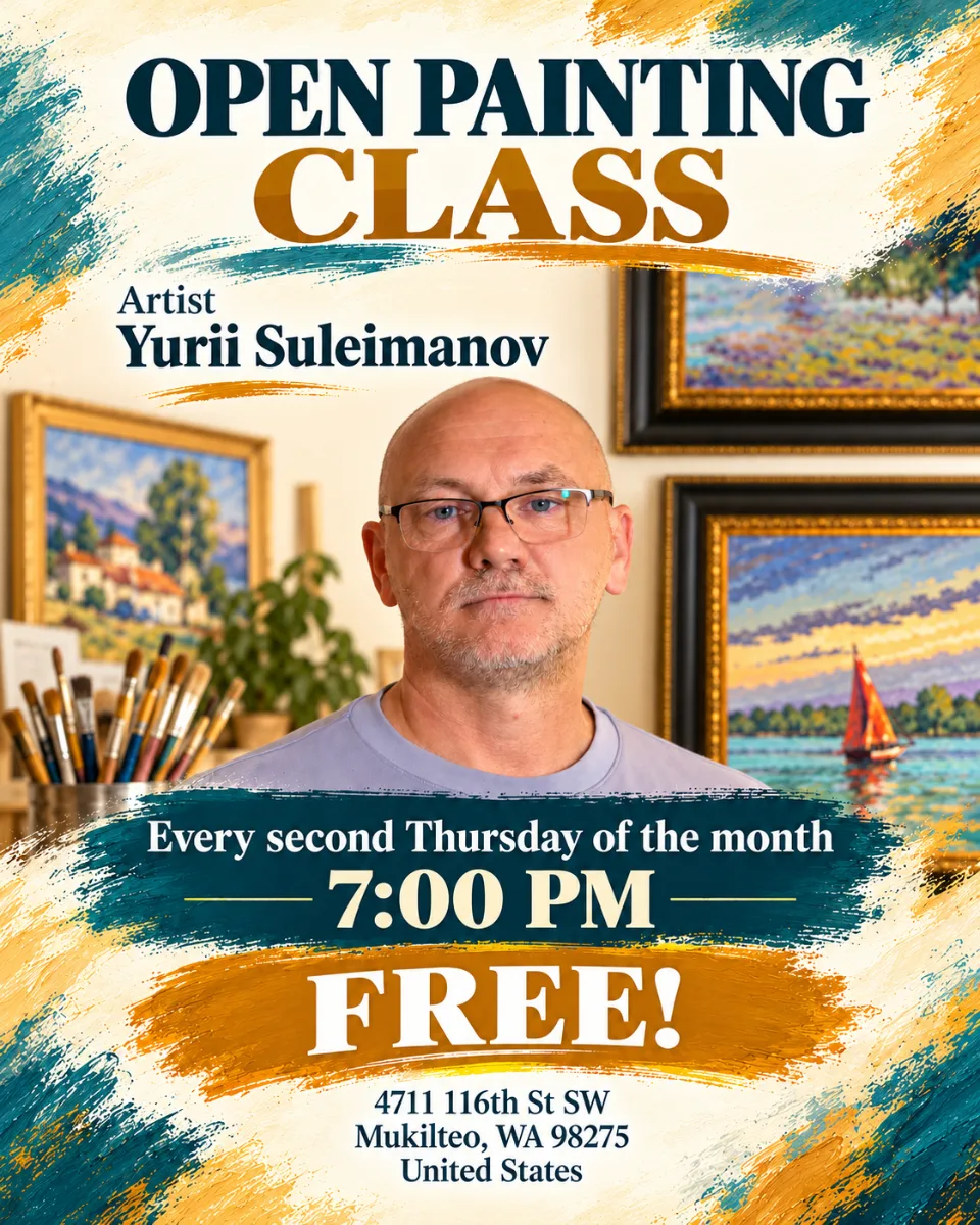 Open painting class