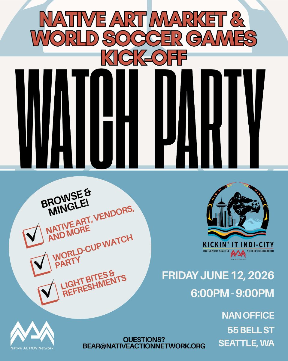 Native Art Market and Kick off Party for NAN's Soccer Event