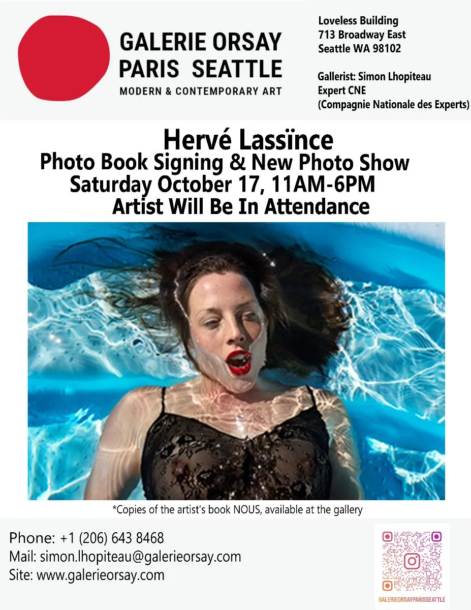 Hervé Lassïnce Photo Book Signing & New Photo Show